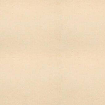 Cream fabric texture with a mottled surface and warm tone, displaying a subtle aged appearance and sparse dark speckles throughout.